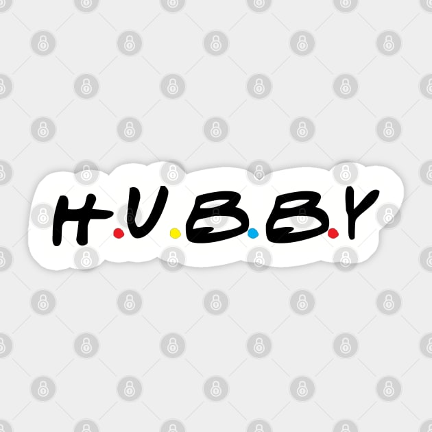 Hubby Sticker by miranda_cheynne